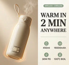 Portable Baby Bottle Milk Warmer / Boil Water On-The-Go