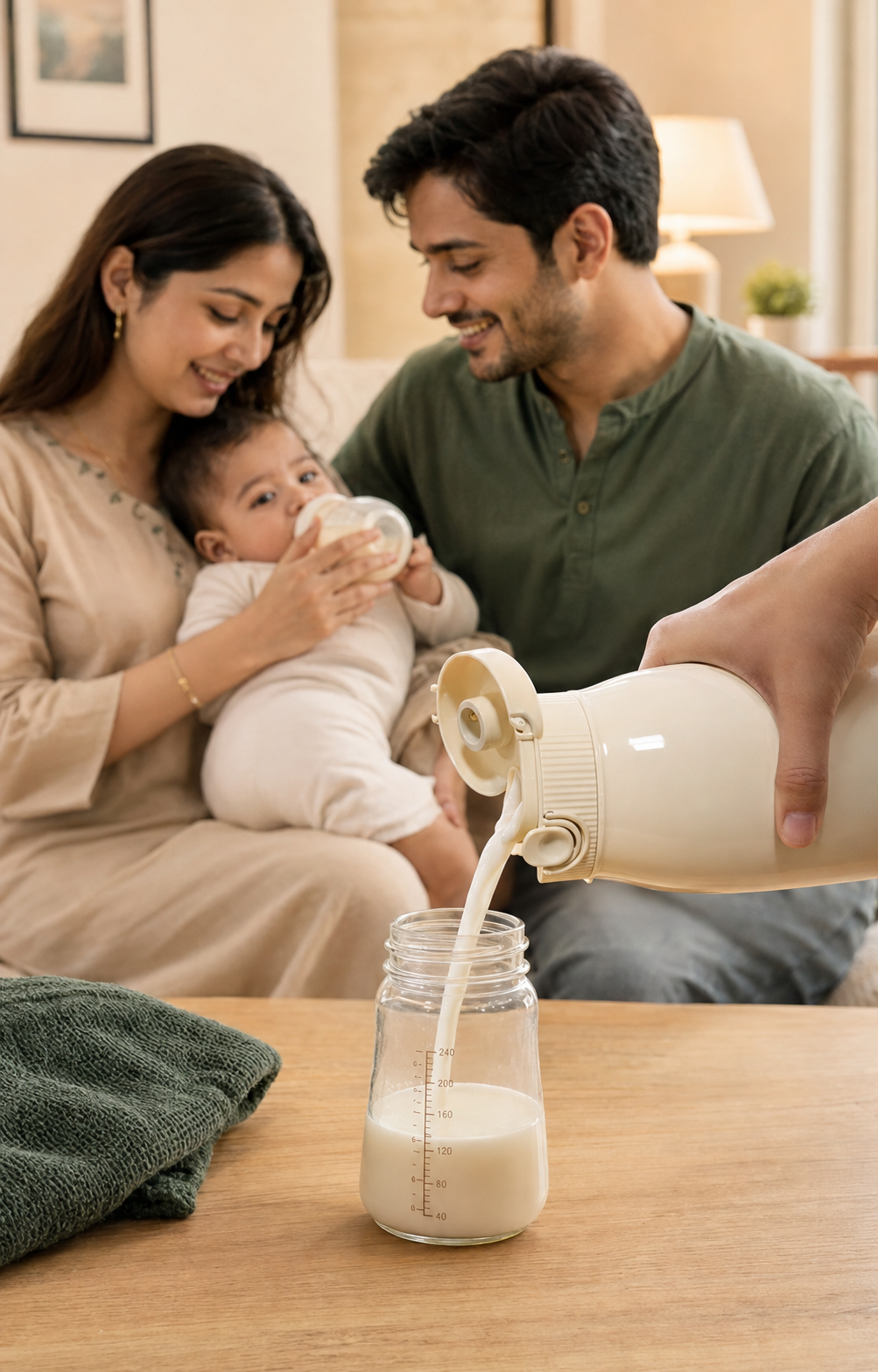 Portable Baby Bottle Milk Warmer / Boil Water On-The-Go