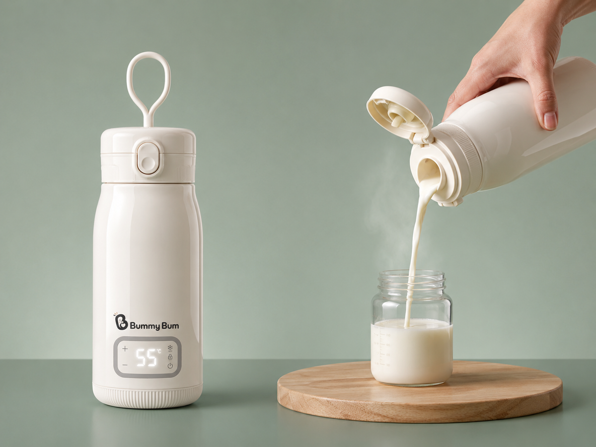 Portable Baby Bottle Milk Warmer / Boil Water On-The-Go